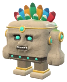 A stone golem.